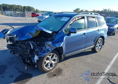 2018 Subaru Forester 2.5I Touring z USA, uszkodzony, nr VIN JF2SJAWC6JH541488